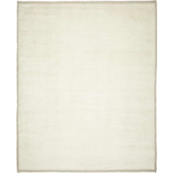 Tappeto Gabbeh Marrakech Pakistan Tinta Unita Bianco Crema B