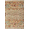 Tappeto Rubin Pakistan Astratto Beige Ruggine Terracotta Blu