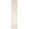 Tappeto Gabbeh Marrakech Pakistan Astratto Bianco Crema Grig