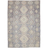 Tappeto Kilim Afghanistan Astratto Viola Grigio Azzurro Beig