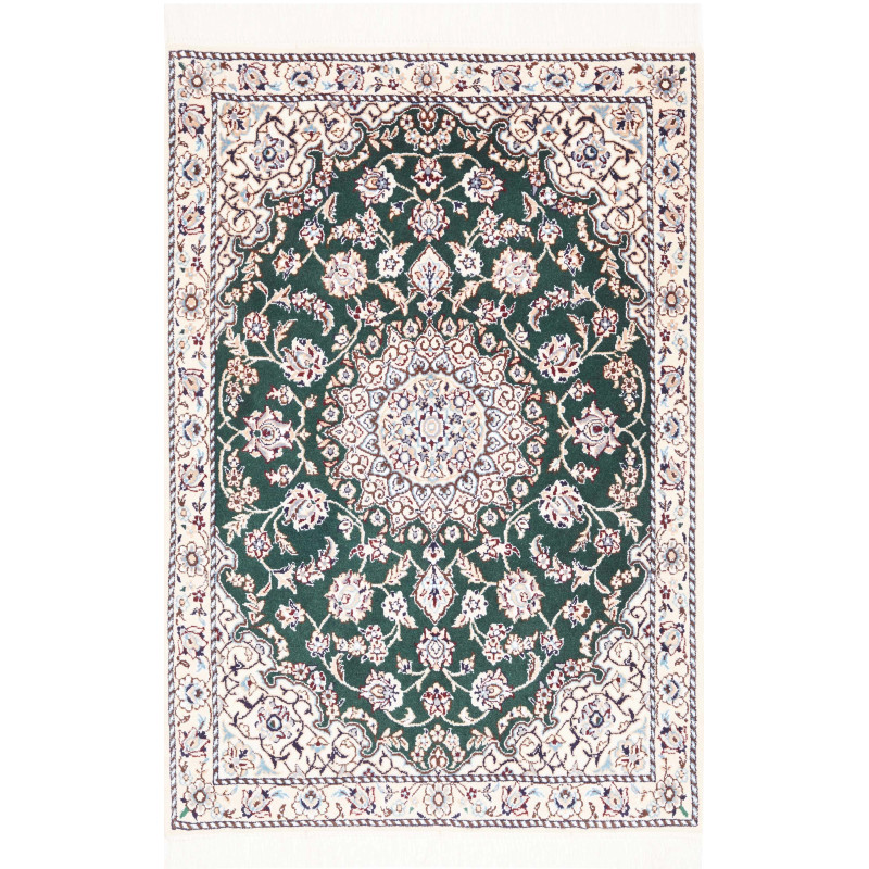 Nain 9la 80x116 Cm Nain 9la, Persia, Hand-carded Wool And