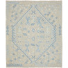 Tappeto Kilim Afghanistan Astratto Verde Salvia Chiaro Blu C