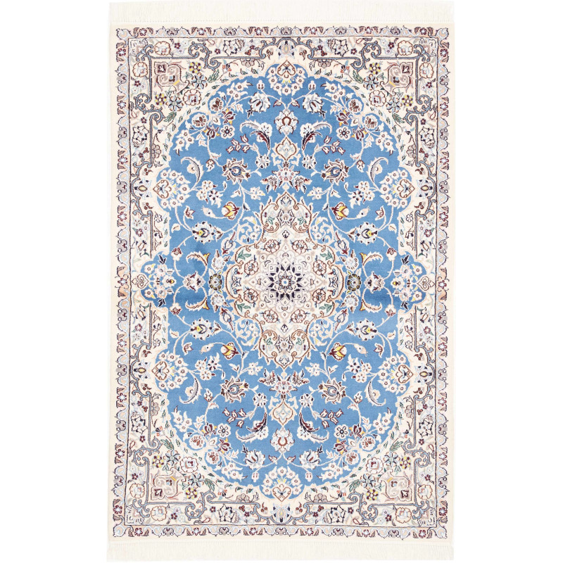 Nain 9la 102x155 Cm Nain 9la, Persia, Wool And Silk,