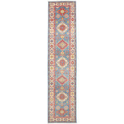 Kazak 89x393 Cm Kazak Afghanistan Hand-carded Wool (cotton