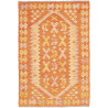 Tappeto Kilim Afghanistan Geometrico Arancione Terracotta Gi