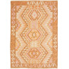 Tappeto Kilim Afghanistan Geometrico Marrone Terracotta Beig