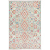 Tappeto Kilim Afghanistan Geometrico Acquamarina Terracotta