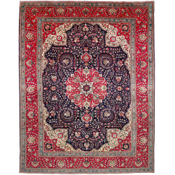 Tabriz 304x394 Cm Tabriz, Persia, Hand-carded Wool, Cotton,