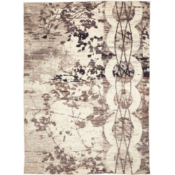 Tappeto Gabbeh Marrakech Pakistan Geometrico Crema Beige Mar