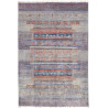 Tappeto Siva Pakistan Astratto Blu Grigio Lavanda Terracotta