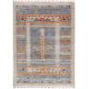 Tappeto Siva Pakistan Astratto Blu Grigio Beige Terracotta O