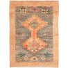 Tappeto Gabbeh Marrakech Pakistan Geometrico Arancione Marro
