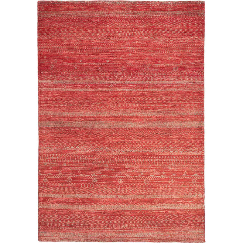 Tappeto Royal Gabbeh Pakistan Astratto Rosso Terracotta Beig