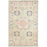 Tappeto Kazak Afghanistan Geometrico Verde Salvia Rosa Antic