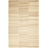 Tappeto Kilim Kavir Persia A Righe Crema Beige 196x303 Cm