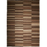 Tappeto Kilim Kavir Persia Astratto Marrone Beige 278x398 Cm