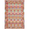 Tappeto Kilim Afghanistan Geometrico Terracotta Verde Acqua
