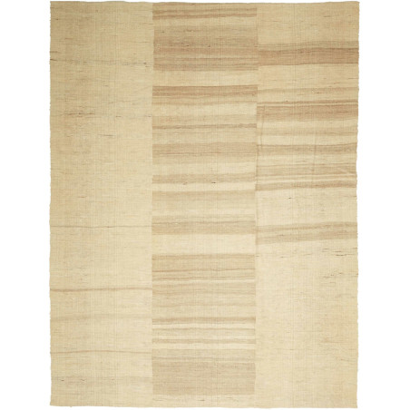 Tappeto Kilim Kavir Persia Astratto Beige Crema 200x266 Cm