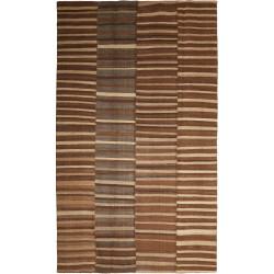 Tappeto Patch Persia Astratto Marrone Beige 197x337 Cm