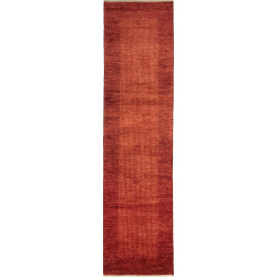Tappeto Shayan Pakistan Tinta Unita Terracotta Arancio Bruci