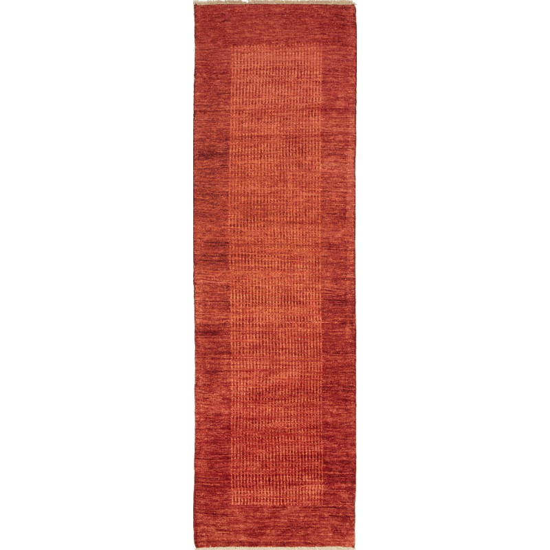 Tappeto Shayan Pakistan Astratto Terracotta Arancio 73x254 C