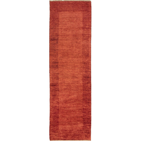 Tappeto Shayan Pakistan Astratto Terracotta Arancio 73x254 C