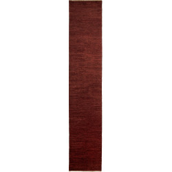 Tappeto Shayan Pakistan Astratto Marrone Rosso Abrash 78x404