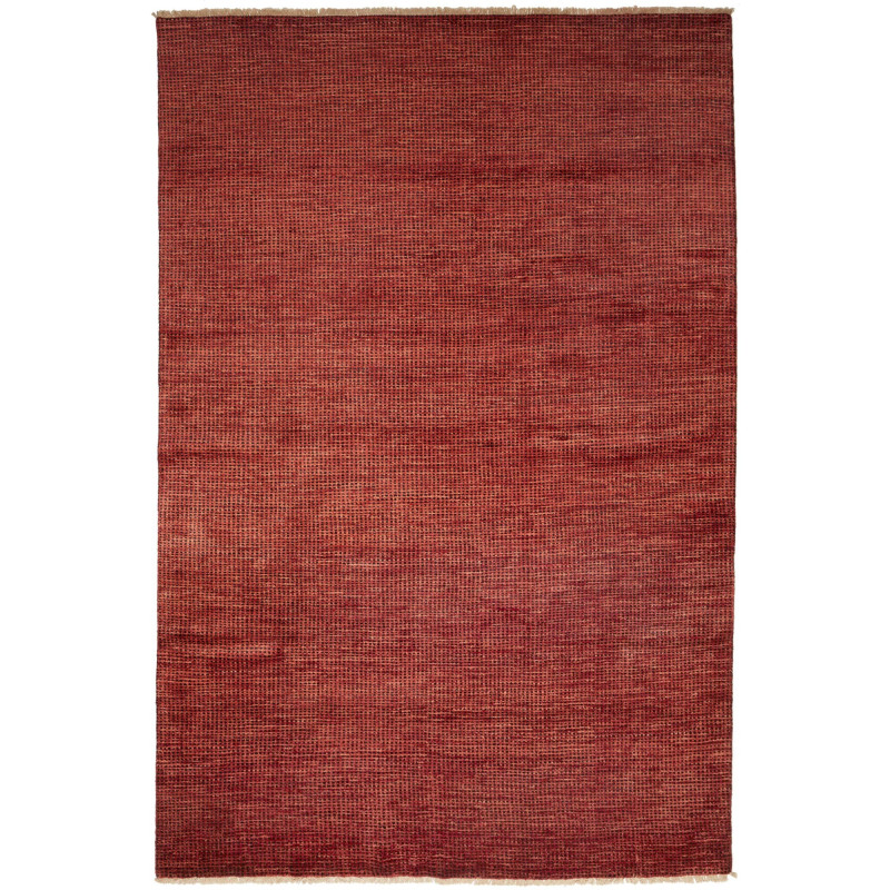 Tappeto Shayan Pakistan Astratto Terracotta Rosso Mattone 19