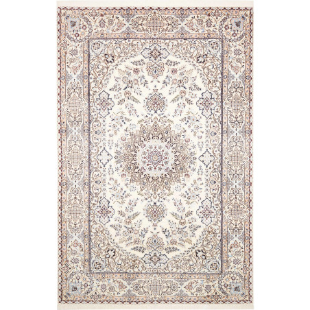 Nain 9la 200x310 Cm Nain 9la, Persia, Hand-carded Wool And