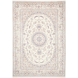 Nain 9la 210x307 Cm Nain 9la, Persia, Hand-carded Wool And