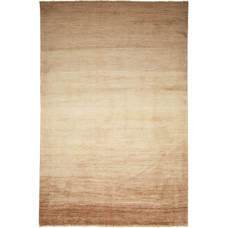Tappeto Shayan Pakistan Tinta Unita Terra Sabbia 203x305 Cm