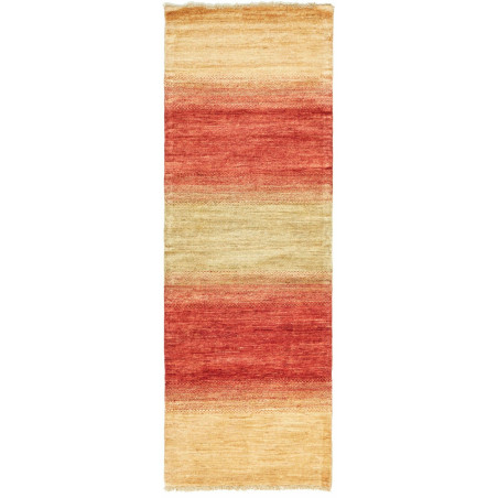 Tappeto Shayan Pakistan Astratto Beige Terracotta 76x250 Cm
