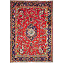 Tabriz 247x363 Cm Tabriz Persia Hand-carded Wool Cotton