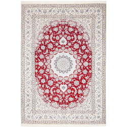 Rug Nain 9la Persia 248x357 Ruby Red Cream Whit