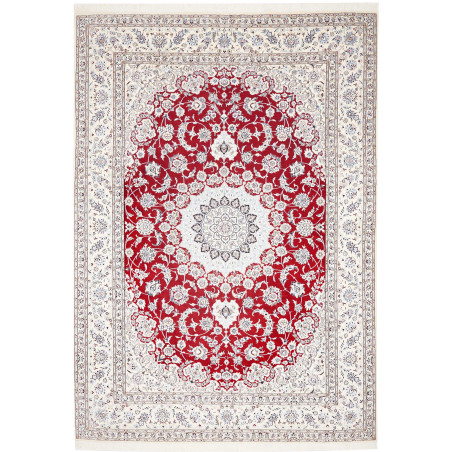 Rug Nain 9la Persia 248x357 Ruby Red Cream Whit