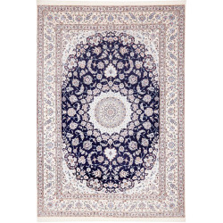 Rug Nain 9la Persia 250x355 Navy Blue Cream Whi