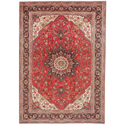 Rug Tabriz Persia 207x293 Red Dark Blue