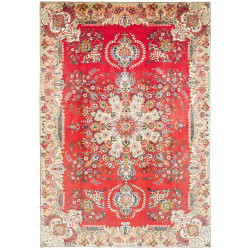 Rug Tabriz Persia 220x317 Dominant Red Cream