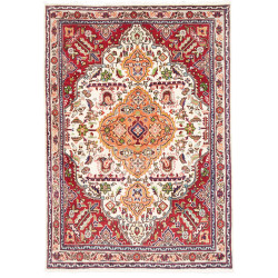 Rug Tabriz Persia 110x152 Dominant Red Cream