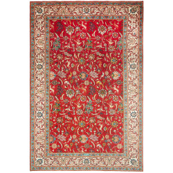 Rug Tabriz Persia 227x343 Red Cream
