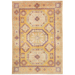 Rug Kazak Co 100x147 Saffron Yellow Purple