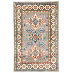 Rug Kazak Co 80x123 Grey-blue Cream