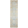 Rug Kazak Co 83x311 Grey Blue
