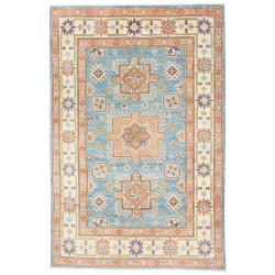 Rug Kazak Co 118x178 Turquoise Blue Terracotta