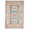 Rug Kazak Co 61x91 Cerulean Blue Cream