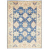Rug Kazak Co 173x240 Deep Blue Cream