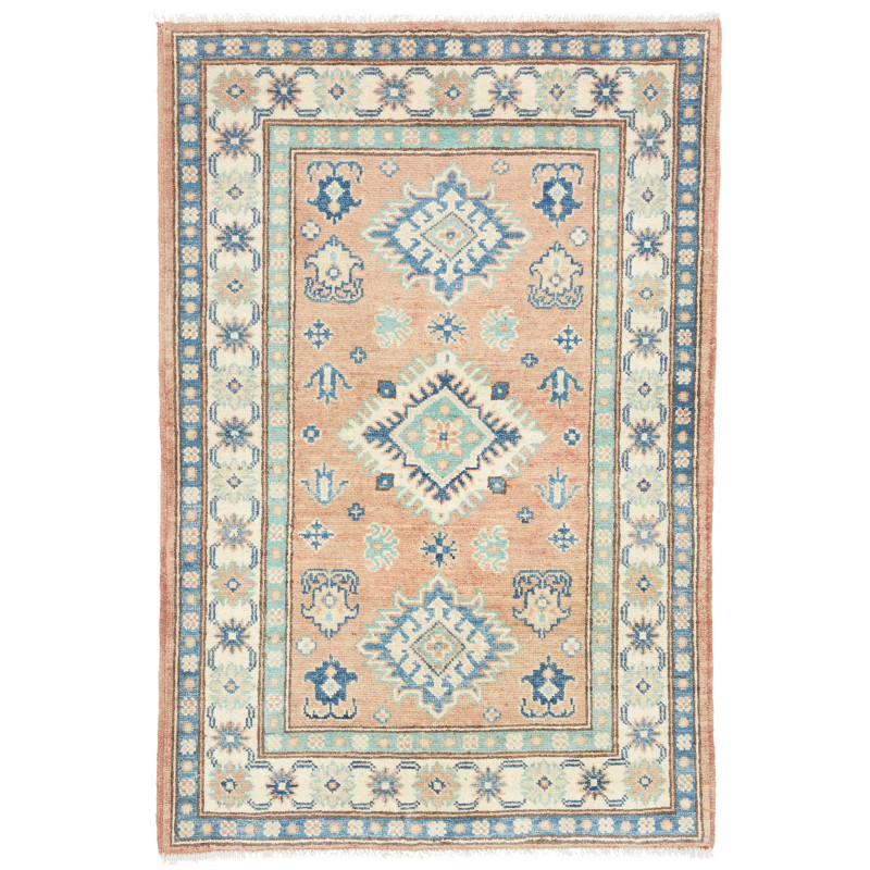 Rug Kazak Co 82x123 Peach Blue