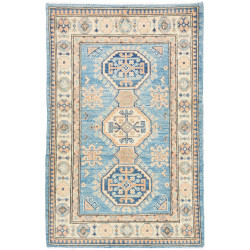 Rug Kazak Co 82x126 Blue And Beige