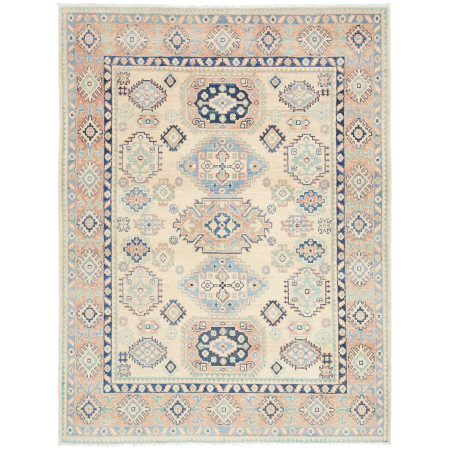 Rug Kazak Co 152x200 Cream Powder Blue