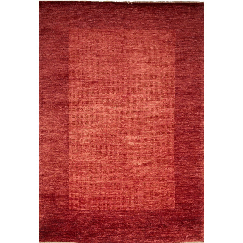 Tappeto Shayan Pakistan Astratto Rosso Corallo Scarlatto 170